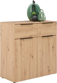 XXXLutz KOMODA, farba duba, 91/93/42 cm Xora - Komody - 001416000301