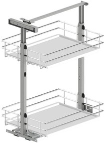 Cargo Mini 40 l480 chróm/biela