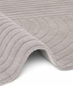 Koberec ARCURA svetlosivý kruh