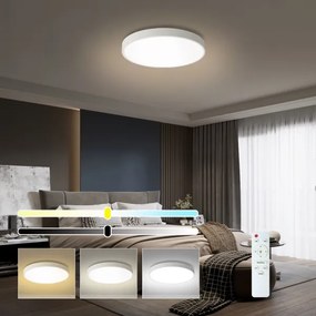 Brilagi - LED stmievateľné svietidlo POOL LED/60W/230V 3000-6000K priemer 60 cm biela + diaľkové ovládanie