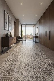 Beaulieu International Group, PVC podlaha - lino Livitex Retro 2794, na mieru, šíře 3m,4m, šedá, filc, chodba / predsieň