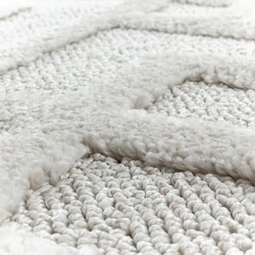 Ayyildiz koberce Kusový koberec Pisa 4708 Cream kruh - 160x160 (priemer) kruh cm