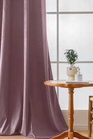 Svetlo fialový zatemňovací záves VELVET 140x270 cm Zavesenie: Riasiaca páska