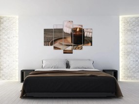 Obraz - Horiaca sviečka (150x105 cm)