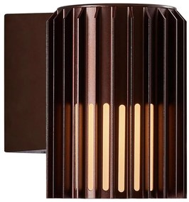 Nordlux - Vonkajšie nástenné svietidlo ALUDRA 1xE27/15W/230V hnedá