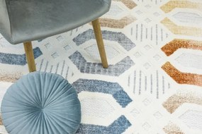 Koberec BROADWAY C0779 biely / sivý / krémový