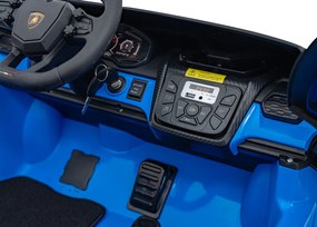 Ramiz Lamborghini Revuelto XL vozidlo Modrá