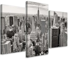 Gario Obraz na plátne Pohľad na Manhattan - 3 dielny Rozmery: 60 x 40 cm