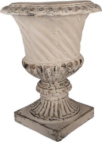Béžový antik kvetináč v barokovom štýle Baroque - Ø 35*56 cm