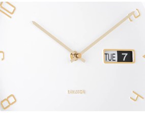 Karlsson 5953WH dizajnové nástenné hodiny 30 cm
