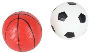 KIK Športová sada 2v1: futbalová bránka a basketbalový kôš s 2 loptami a pumpou