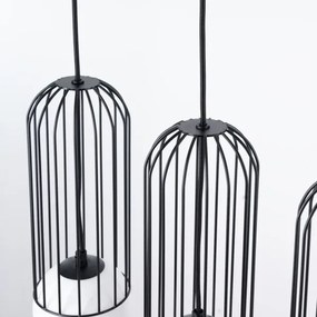 Sollux SL.1334 - Luster na lanku BRINA 3xG9/8W/230V čierna