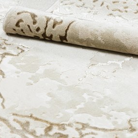 Dywany Łuszczów, Kusový koberec Allure 1961 cream/gold, 240x330, žltá, kancelária