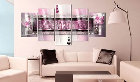Artgeist Obraz na akrylátovom skle - Cyclamen Dream [Glass] Veľkosť: 200x100