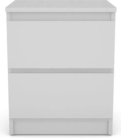 Skrinka/nočný stolík Carlos 402S, bílá