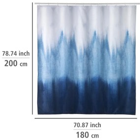 WENKO 25745100 - Sprchový záves ALARA 180x200 cm pestrofarebný