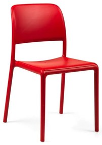 Stima Plastová stolička RIVA Vyberte odtieň ->: Rosso - červená