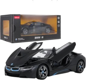 Model auta BMW i8 1:24 RASTAR čierne