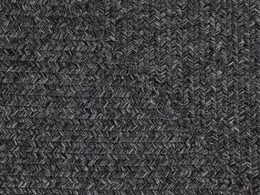 Hanse Home, AKCIA: 80x200 cm Kusový koberec Braided 105550 Dark Grey – na von aj na doma, šedá, chodba / predsieň