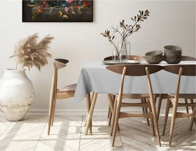 Dekorstudio Teflónovy obrus na stôl Gold II - sivý Rozmer obrusu (šírka x dĺžka): 140x180cm