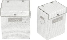 Set dvoch košov na prádlo biely DT3028 WT (2 ks)