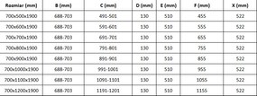 Mexen Roma, sprchovací kút 80 (dvere) x 80 (stena) cm, 6mm šedé sklo, chrómový profil, 854-080-080-01-40