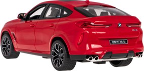 BMW X6 M červené RASTAR 1:14 RC auto na diaľkové ovládanie + ovládač 2,4 GHz