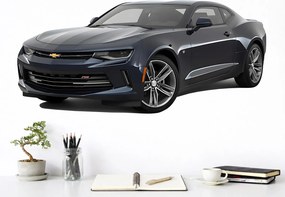 Chevrolet Camaro textilní prelepiteľná nálepka na stenu 48 × 22 cm