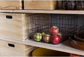 Drôtený kovový košík 37x26x20 cm Store-It – Mette Ditmer Denmark