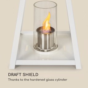 Blumfeldt Fiamme Triangolo, etanolové lampáše, súprava 2 kusov, horák z nehrdzavejúcej ocele, 0,3 litra, doba horenia 4 hodiny