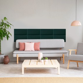 Zástena za gauč - Obdĺžnik - 70x30cm Farba: Tyrkysová, Rozmer: 70x30