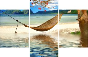 Obraz - Relax na pláži (90x60 cm)