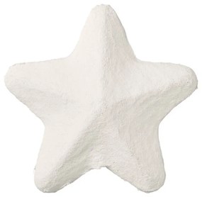 Broste Vianočná bavlnená hviezda/špica TOPPER P. 22cm biela