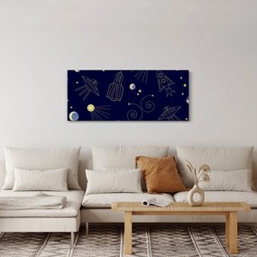 Obraz - Vesmír (120x50 cm)