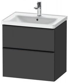 DURAVIT D-Neo závesná skrinka pod umývadlo, 2 zásuvky, 634 x 452 x 625 mm, grafit matný, DE435404949