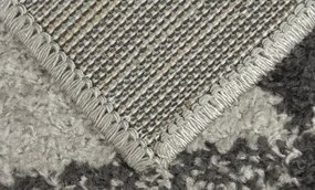 Oriental Weavers, Kusový koberec Lotto 665 HR5 E, 100x150, čiernobiela, chodba / predsieň