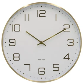 Nástenné hodiny Karlsson KA5973WH, 40cm