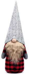 Tutumi Tutumi, vianočný trpaslík 40 cm, šedá-červená, CHR-09639