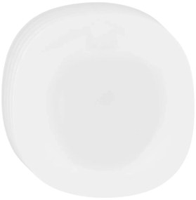 Altom Sada hlbokých tanierov z opálového skla White harmony 22,5 cm, 6 ks