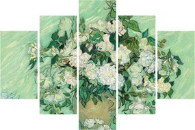 Obraz - Vincent van Gogh, Roses, reprodukcia (150x105 cm)