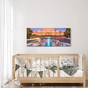 Obraz - Bukurešť, Rumunsko (120x50 cm)