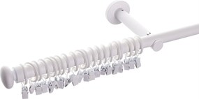 KJednoduchá garniža Modern white matt160cm