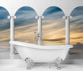 Gario Fototapeta Stĺpy s výhľadom na oblohu Materiál: Vliesová, Rozmery: 250 x 175 cm