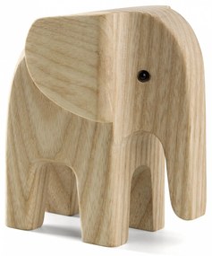 novoform Drevený slon Elephant Natural Ash