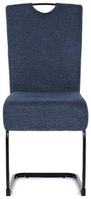 Autronic BONTEC Jedálenská stolička, modrá, látka, DCL-E2008 BLUE2 Farba: Béžová