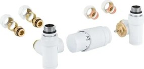 Termostatický ventil kombinovaný Thermal Trend biela VENTILTERMSETPW