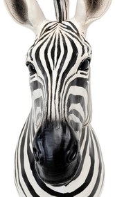 Zebra nástenná dekorácia bielo-čierna 33x78 cm