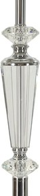 Stojacia lampa Silvery 164 cm strieborná