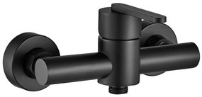 Rea Ontario, sprchová batéria s ručnou sprchovou súpravou, čierna matná, REA-B5500