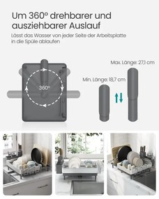 Odkvapkávač na riad KCS037G01